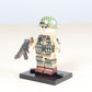 WW2 US Army Airborne Squad (6x Compatible Figures w/ Weapons)