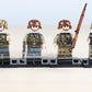 WW2 German PanzerGrenadier Squad (4x Compatible Figures w/ Weapons)