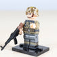 WW2 German PanzerGrenadier Squad (4x Compatible Figures w/ Weapons)